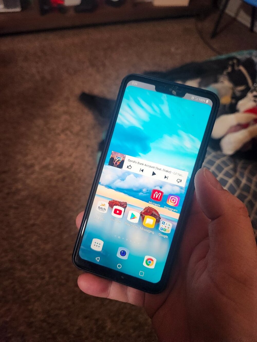 LG G7 ThinQ 64GB Black (Tested Working) Verizon edition
